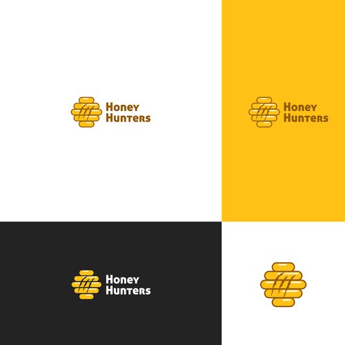 logo for honey hunter