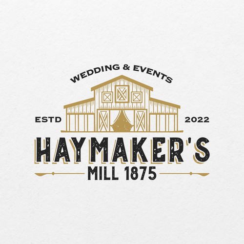 Logo Design for Haymaker's Mill 1875