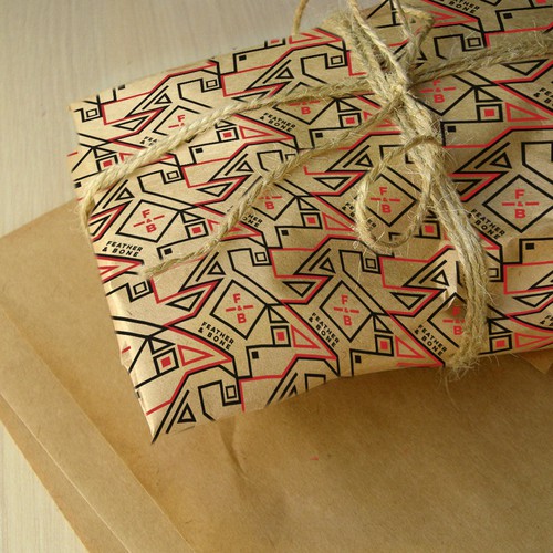 wrapping paper for butcher shop