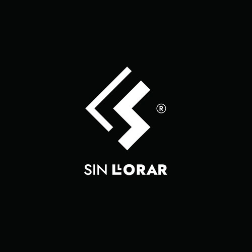 SIN LLORAR Logo Concept