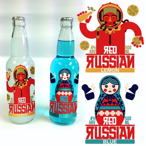 Red Russian Alcopop