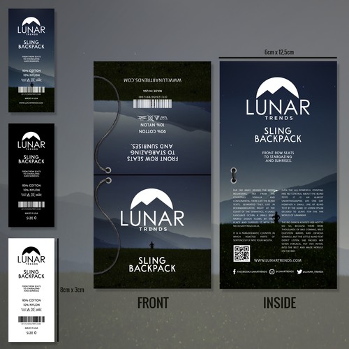 Lunar Trends Product Branding.