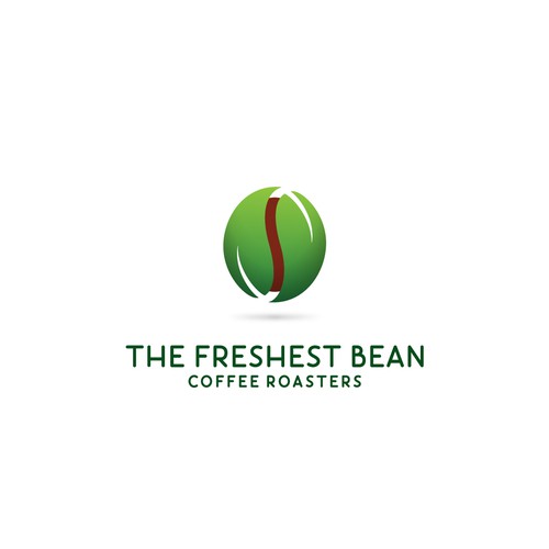 Logo for organic green coffee
