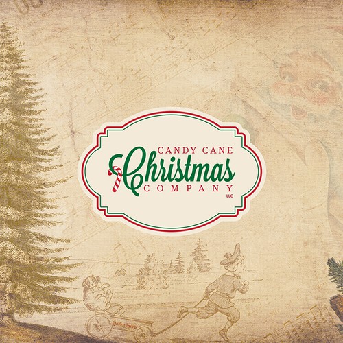 logo for a Christmas Shop
