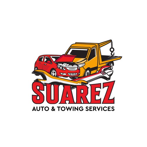 Logo design for auto repair & towing services