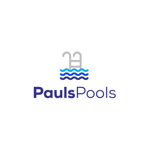 Pool cleaning logo