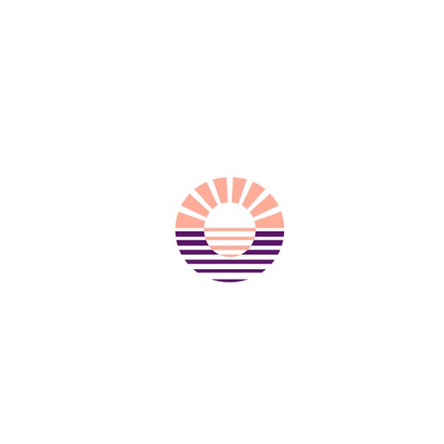 A boho geometric logo for Sol and Mane