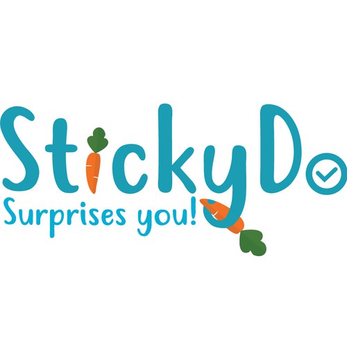 Bold logo of sticky do