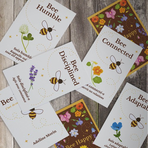 Bee Happy design for Cards 