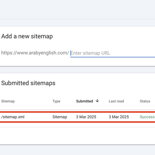 Optimisation of Araby English