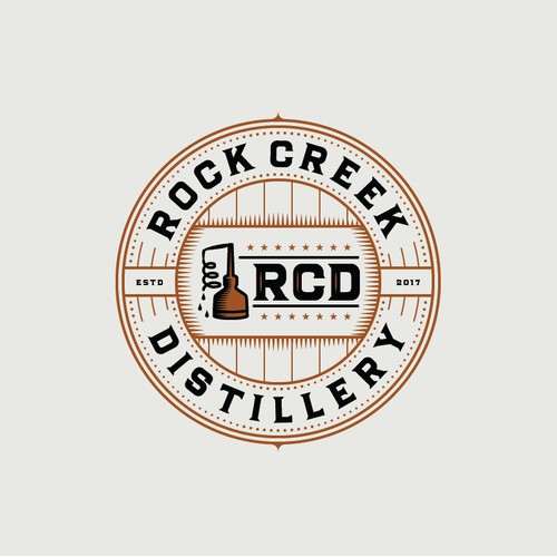 Logo for a Brand New Distillery