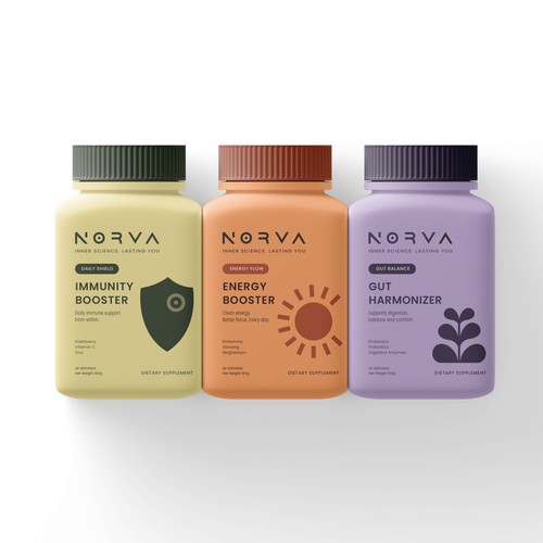 Premium Wellness Supplement Packaging