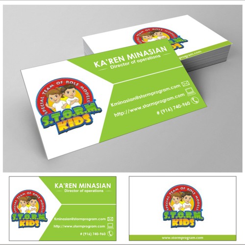 S.T.O.R.M. Program Business Card