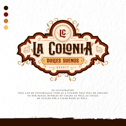 Old World Cigar Brand Design