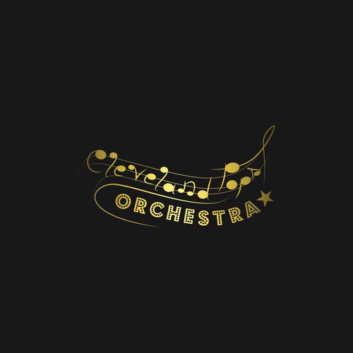 Logo concept for a Pop Music Orchestra