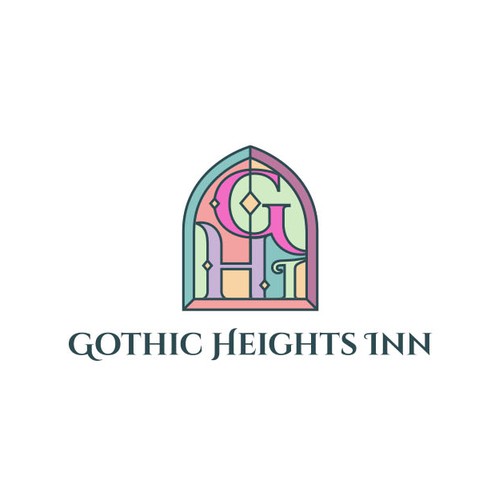 Logo design for former church turned luxury boutique inn