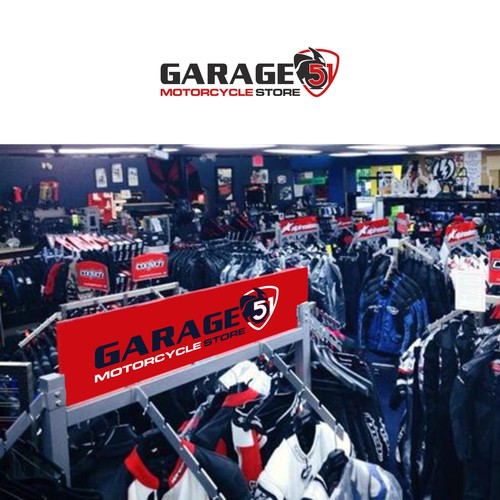 motorcycle store. 