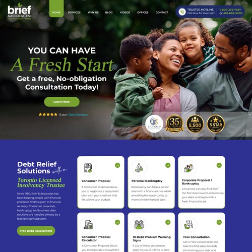 Trustee webpage