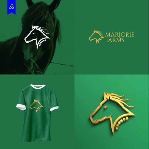 Marjorie Farms Logo Design