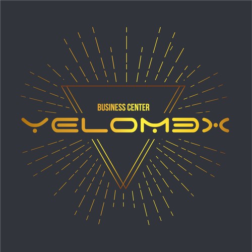 Geometric Sunburst Logo
