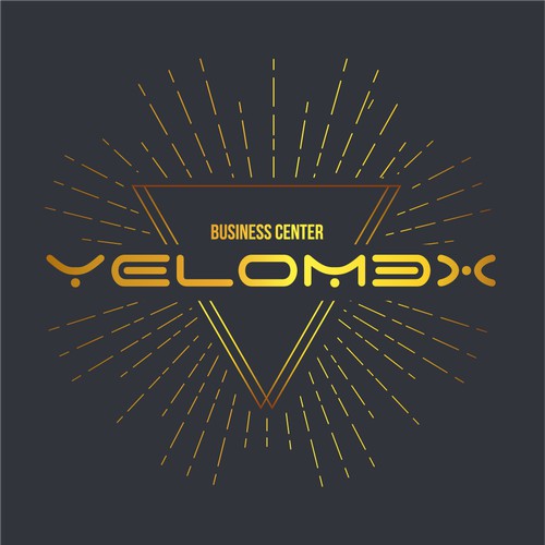 Geometric Sunburst Logo