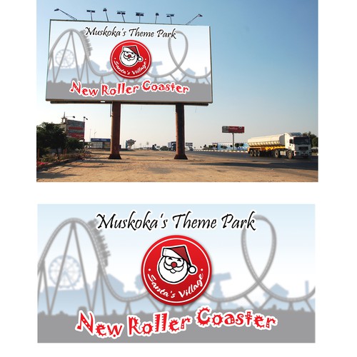 Billboard design for theme park