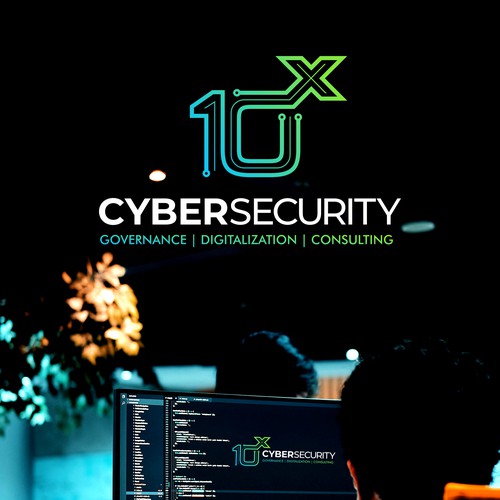 10x Cybersecurity | Technology | Security | Cyber Logo