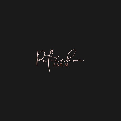 logo concept for petrichor