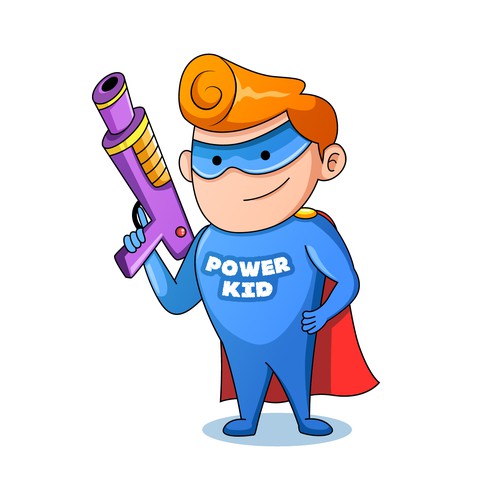 Power Kid Mascot