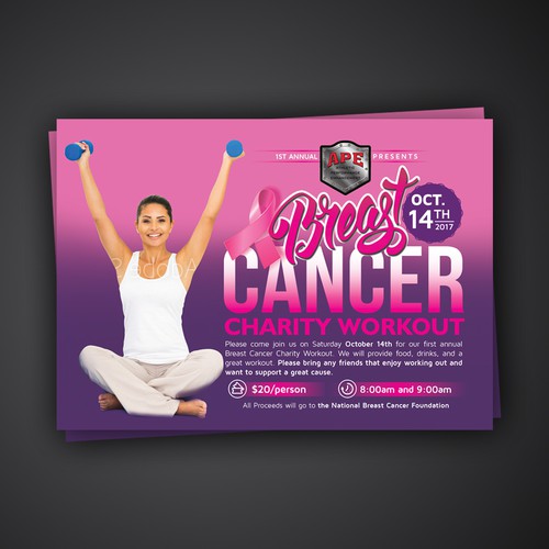 Breast Cancer Charity Workout