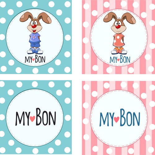 Baby clothes logo My Bon