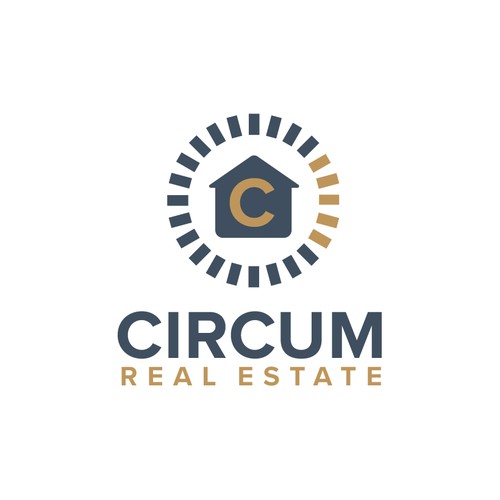 Round Logo for Real Estate Company