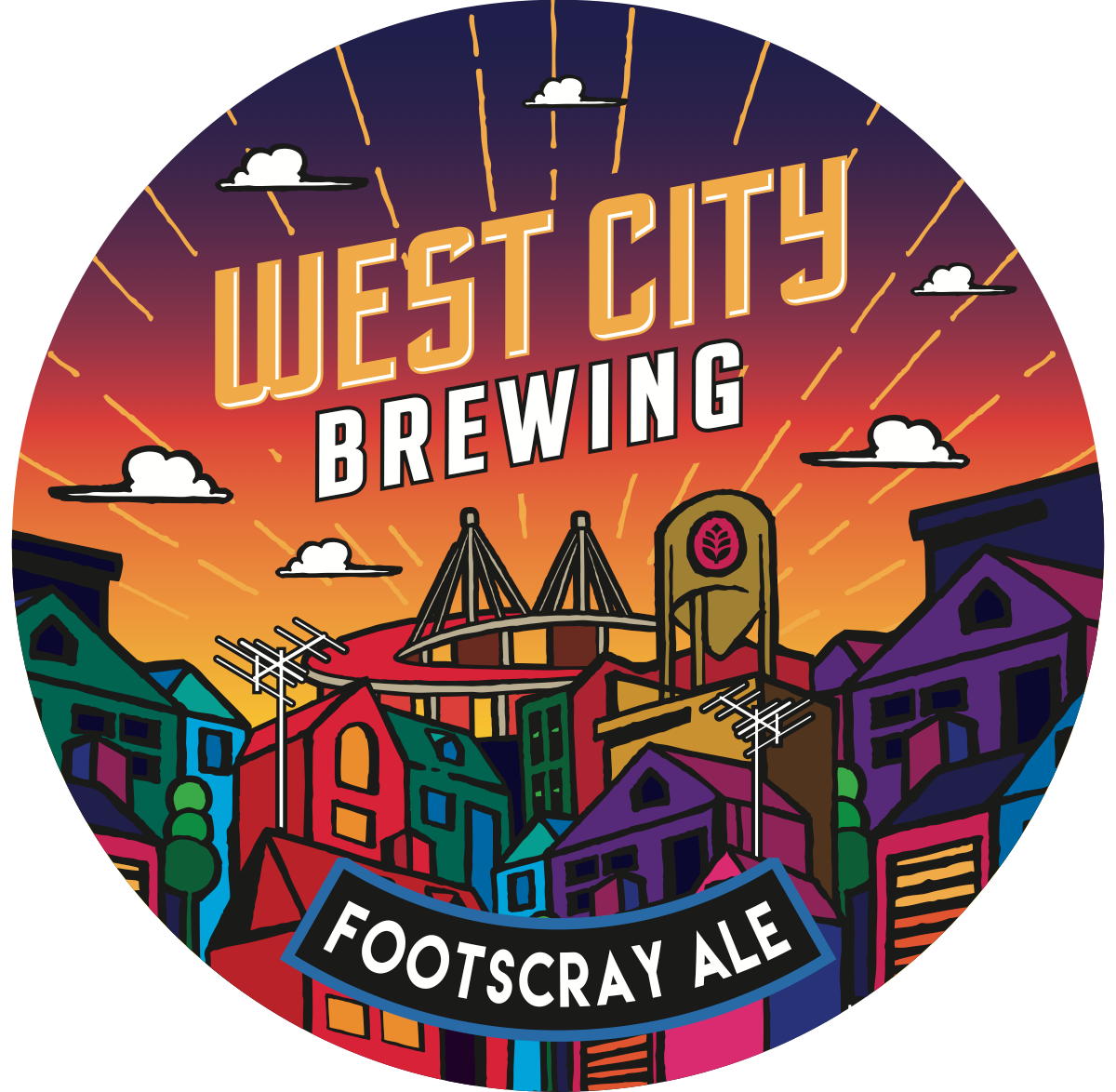 Smal redesign of Footscray Ale label and decal