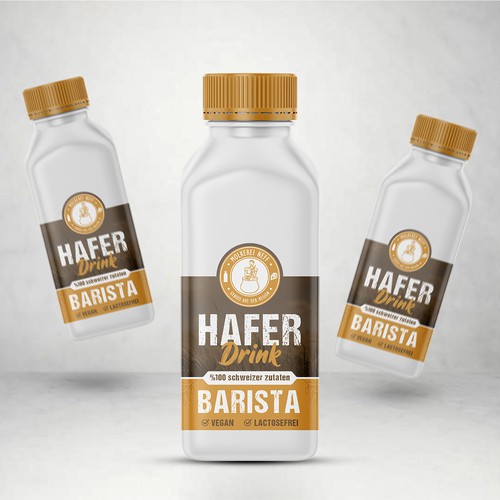 Product Design: Schweizer Hafer Drink in 1l Flasche