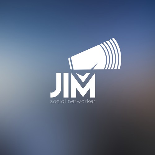 LoudJIM logo design