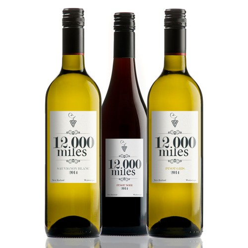 Update or complete rethink of 12,000 Miles wine label