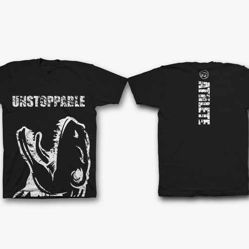 T-shirt design for T-rex fitness