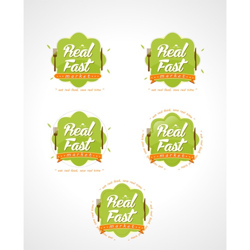 Make farm fresh food accessible by designing Real Fast Market's logo