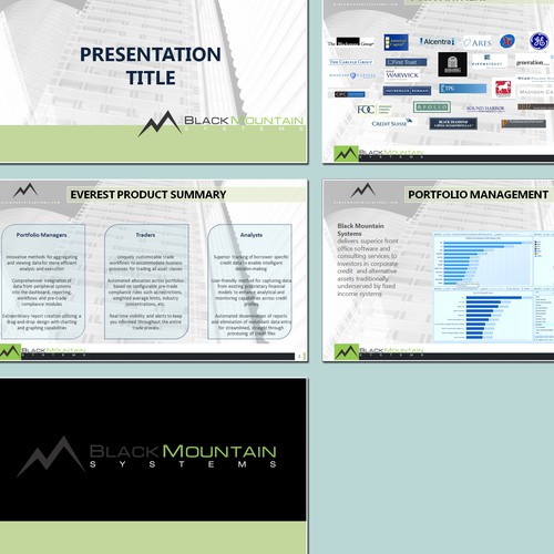 Professional PowerPoint template