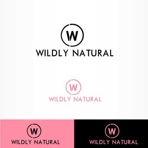 Create a trendy new logo for kickass cosmetics line, Wildly Natural