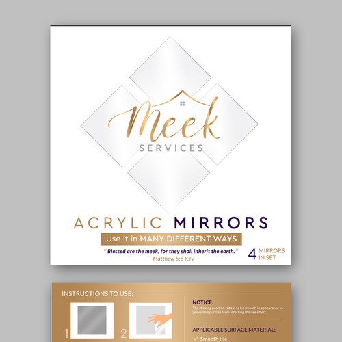 Box for Acrylic Mirrors