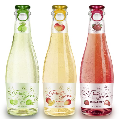 Label for fruity new wine 