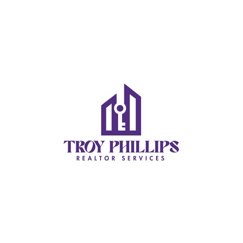 troy phillips logo design