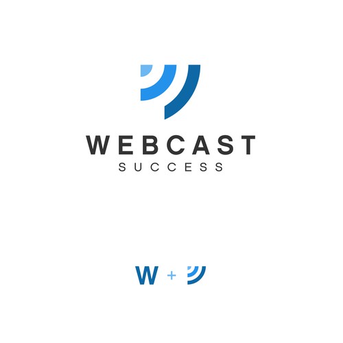 Combination logo design for webcast success