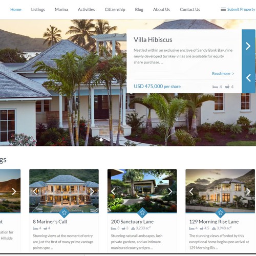 Real Estate Website Portal
