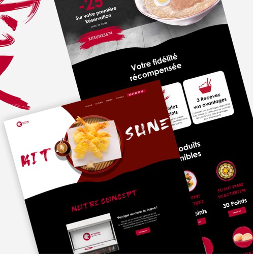 Kitsune Site internet