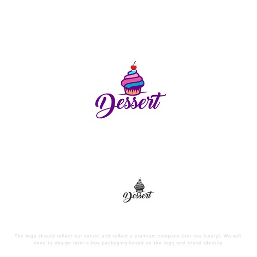 Dessert company sweet and creative Logo