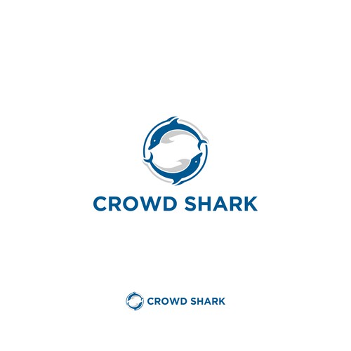 Help design the new Design Shark Tank style logo For Crowd Shark