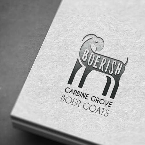 Logo for Carbine Grove Boer Goats Boerish