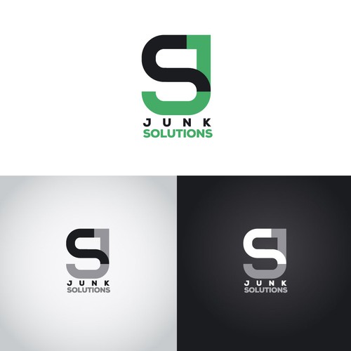 junk solitions logo recycle company